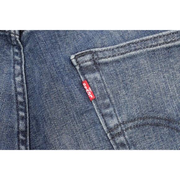 Levi's 541 Athletic Fit Stretch Denim Blue Work Jeans Mens Sz 34 x 31 - Picture 8 of 9